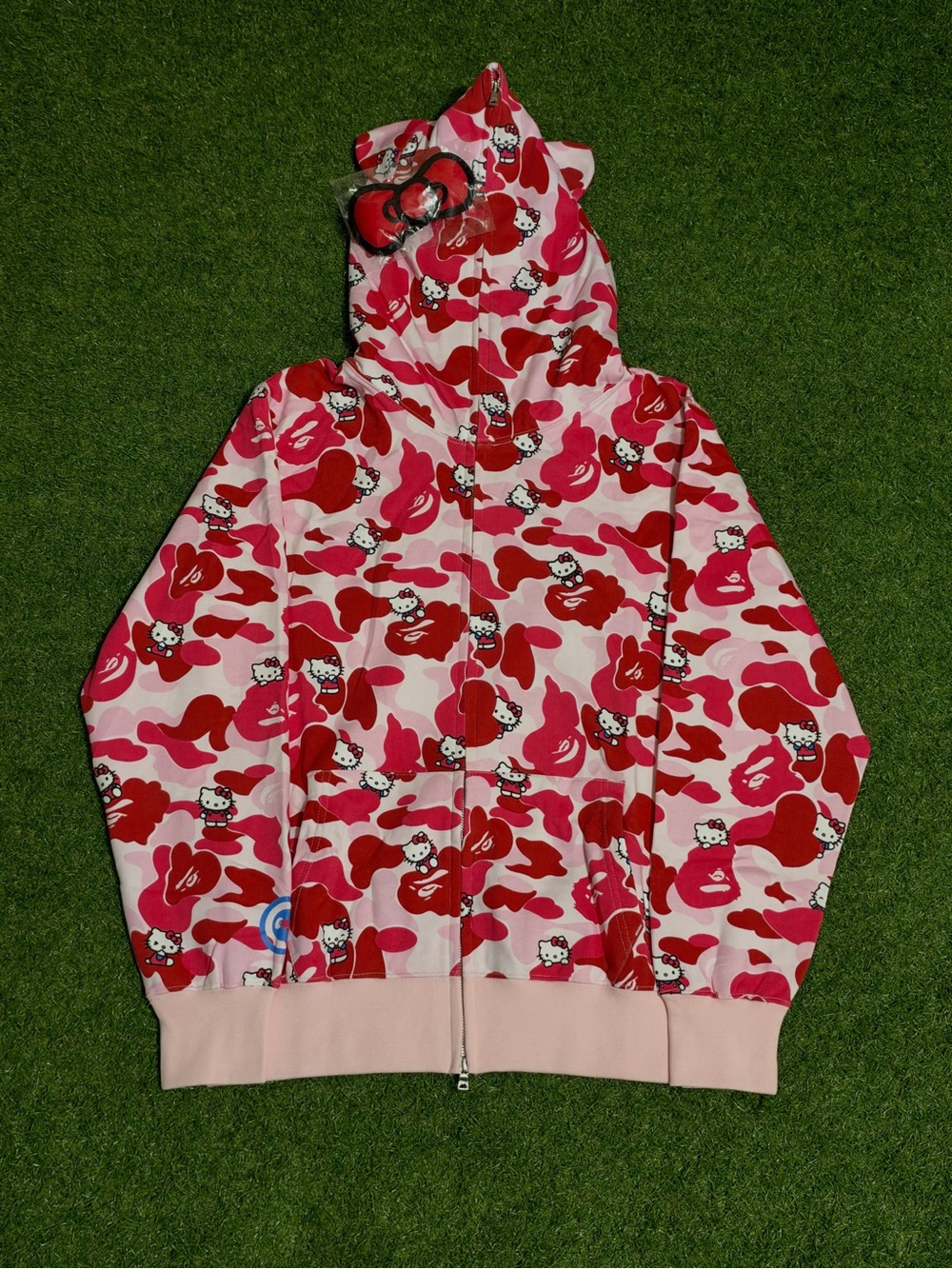 Pink Hello Kitty Bape Zip Up